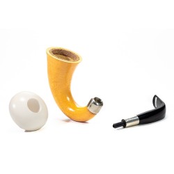 Pipa CPW Calabash Liscia Cap in Schiuma