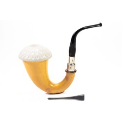 Pipa CPW Calabash Liscia Cap in Schiuma