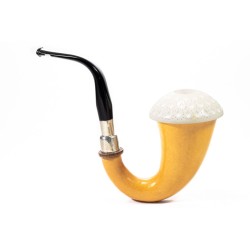 Pipa CPW Calabash Liscia Cap in Schiuma