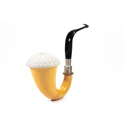 Pipa CPW Calabash Liscia Cap in Schiuma