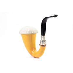 Pipa CPW Calabash Liscia Cap in Schiuma