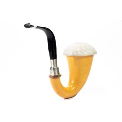 Pipa CPW Calabash Liscia Cap in Schiuma