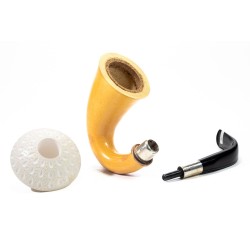 Pipa CPW Calabash Liscia Cap in Schiuma