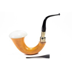 Pipa CPW Calabash Liscia Cap in Schiuma