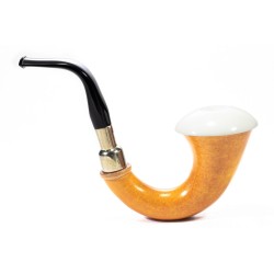 Pipa CPW Calabash Liscia Cap in Schiuma