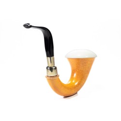 Pipa CPW Calabash Liscia Cap in Schiuma