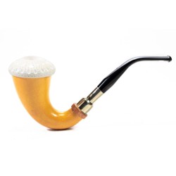 Pipa CPW Calabash Liscia Cap in Schiuma