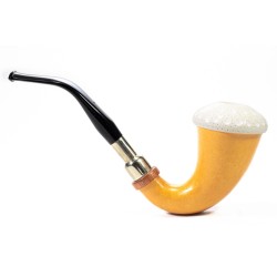 Pipa CPW Calabash Liscia Cap in Schiuma