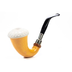 Pipa CPW Calabash Liscia Cap in Schiuma