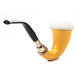 Pipa CPW Calabash Liscia Cap in Schiuma