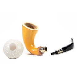 Pipa CPW Calabash Liscia Cap in Schiuma