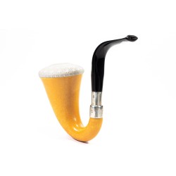 Pipa CPW Calabash Liscia Cap in Schiuma
