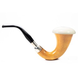 Pipa CPW Calabash Liscia Cap in Schiuma