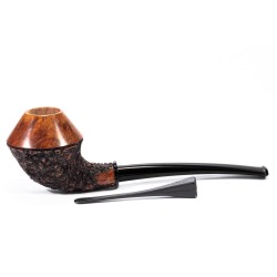 Pipa in Radica Castoldi Rusticata Bulldog