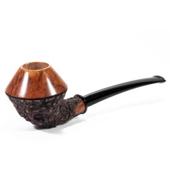 Pipa in Radica Castoldi Rusticata Bulldog