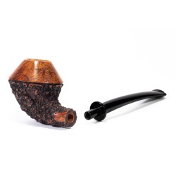 Pipa in Radica Castoldi Rusticata Bulldog