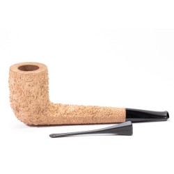 Pipa in Radica Castoldi Rusticata Naturale Canadese