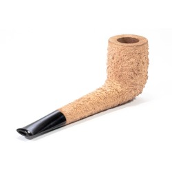 Pipa in Radica Castoldi Rusticata Naturale Canadese