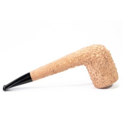Pipa in Radica Castoldi Rusticata Naturale Canadese