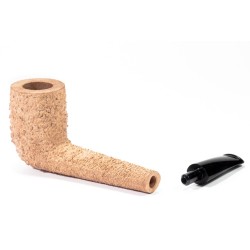 Briar Pipe Castoldi Rusticated Natural Canadian