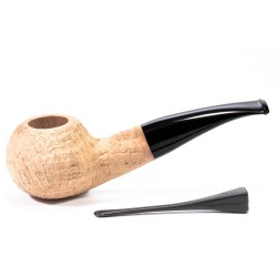 Briar Pipe Castoldi Sandblasted Natural Author