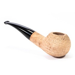 Briar Pipe Castoldi Sandblasted Natural Author
