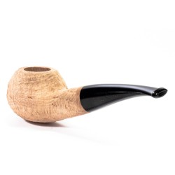 Briar Pipe Castoldi Sandblasted Natural Author
