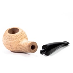 Briar Pipe Castoldi Sandblasted Natural Author