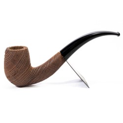 Pipa in Morta Castoldi Sabbiata Bent Billiard