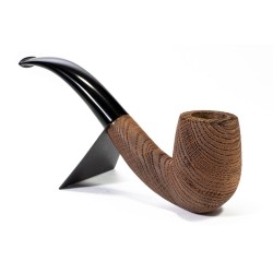 Pipa in Morta Castoldi Sabbiata Bent Billiard