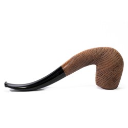 Pipa in Morta Castoldi Sabbiata Bent Billiard