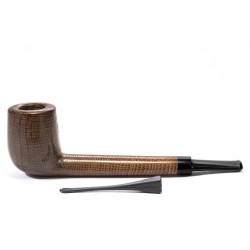 Bog Oak Pipe Castoldi Smooth Canadian