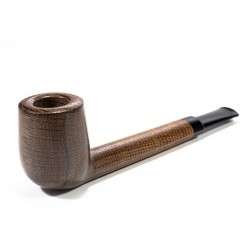 Bog Oak Pipe Castoldi Smooth Canadian