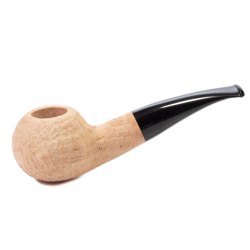 Briar Pipe Castoldi Sandblasted Natural Author