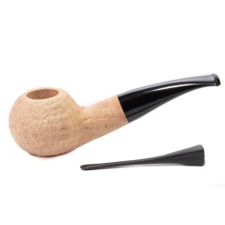 Briar Pipe Castoldi Sandblasted Natural Author