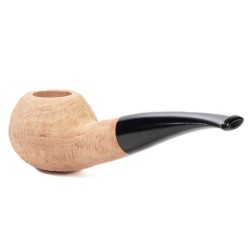 Briar Pipe Castoldi Sandblasted Natural Author