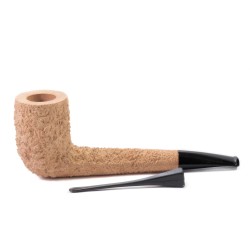 Briar Pipe Castoldi Rusticated Natural Canadian