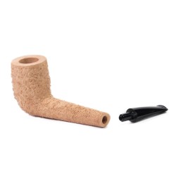 Briar Pipe Castoldi Rusticated Natural Canadian