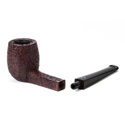 Briar Pipe Sasieni 4 Dot Ruff Root Sand. Square Panel