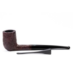 Briar Pipe Sasieni 4 Dot Ruff Root Sandblasted Billiard