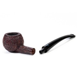 Briar Pipe Sasieni 4 Dot Ruff Root Sandblasted Prince