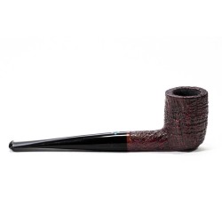Briar Pipe Sasieni 4 Dot Ruff Root Sandblasted Billiard