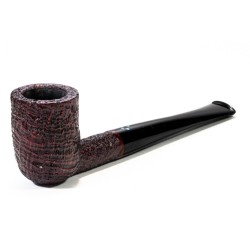 Briar Pipe Sasieni 4 Dot Ruff Root Sandblasted Billiard