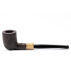 Briar Pipe Sasieni 4 Dot Ruff Root Sandblasted Billiard