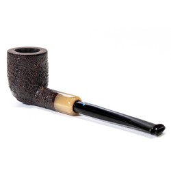 Pipa Sasieni 4 Dot Ruff Root Sabbiata Billiard