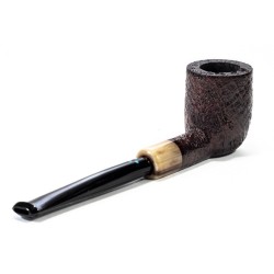 Briar Pipe Sasieni 4 Dot Ruff Root Sandblasted Billiard