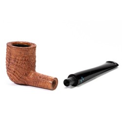 Pipa Sasieni 4 Dot Ruff Root Sabbiata Billiard