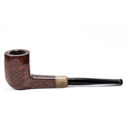 Briar Pipe Sasieni 4 Dot Walnut Smooth Square Panel