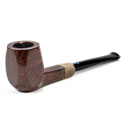 Briar Pipe Sasieni 4 Dot Walnut Smooth Square Panel