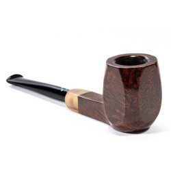 Briar Pipe Sasieni 4 Dot Walnut Smooth Square Panel